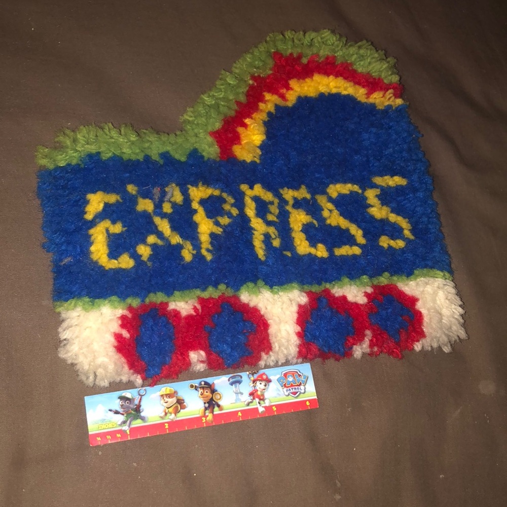 Express train Colorful mini Rug - Picture 4 of 4